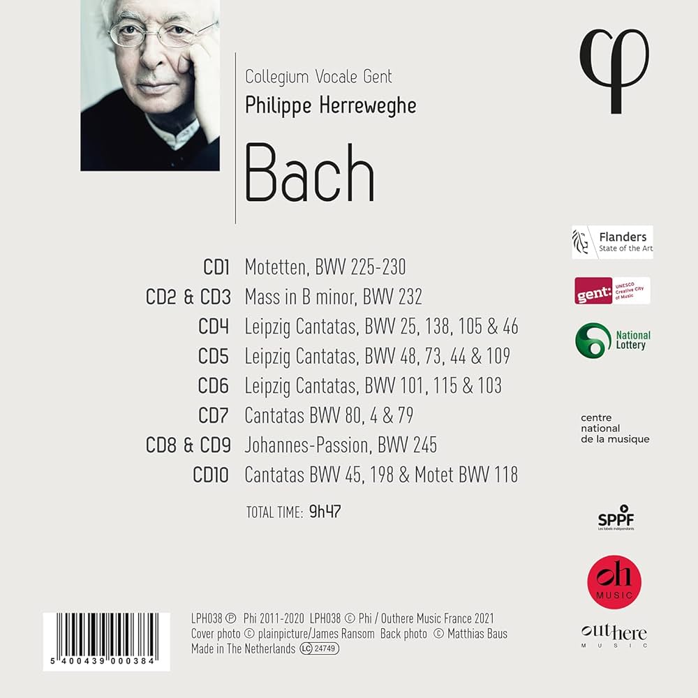 クラシック Bach: Cantates de Fetes /Herreweghe, クラシック Bach: Cantates de Fetes /Herreweghe, Bach